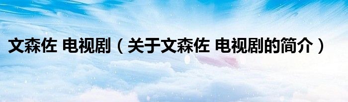 文森佐 電視劇（關(guān)于文森佐 電視劇的簡(jiǎn)介）