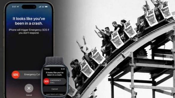 iPhone14車禍檢測坐過山車會報警