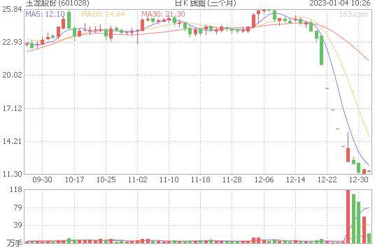 山東上市公司慢牛突變大熊股 玉龍股份單月跌52%